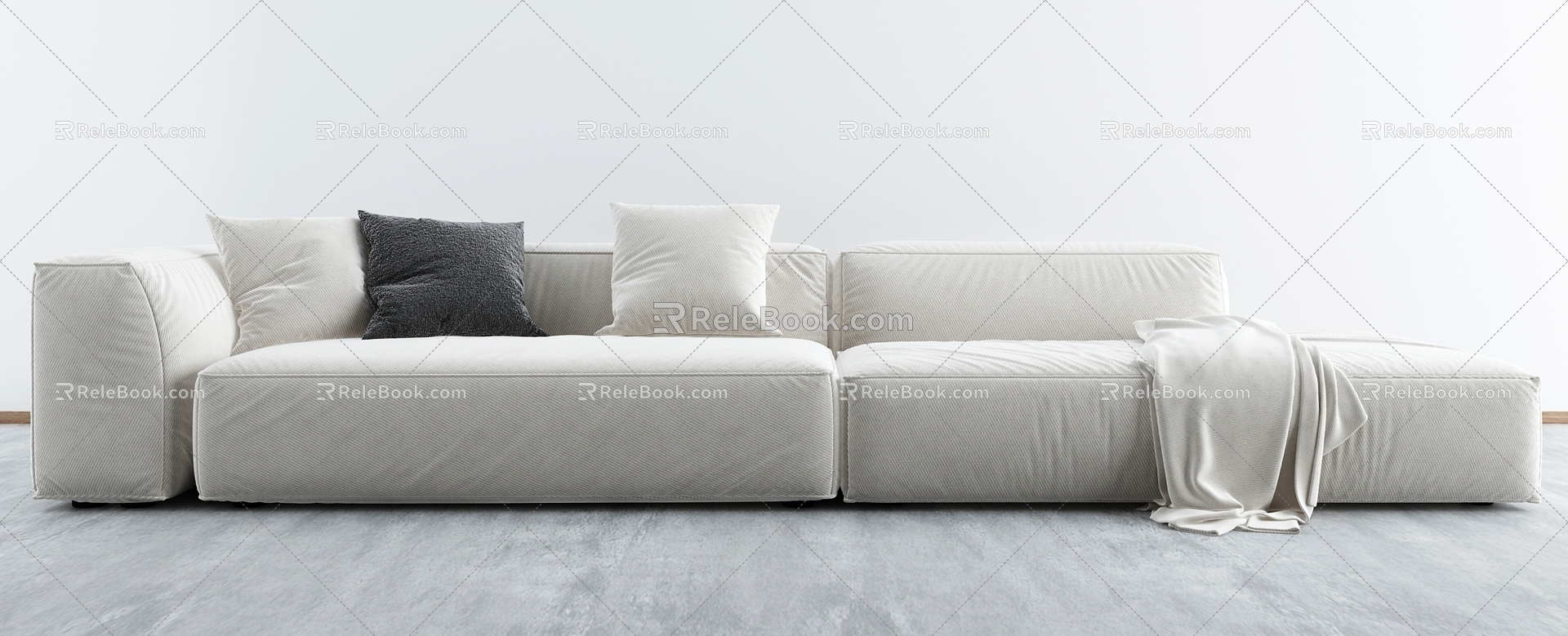 Modern Multiplayer Sofa Sofa 3d model