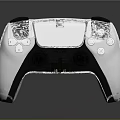 Modern Gamepad Wireless Gamepad Game Console Accessories Handle 3d model