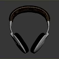 Modern Over Ear Computer Headphones with Wireless Noise Cancelling and Leather Headband Design