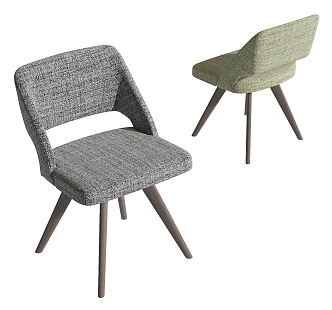 Modern Poliform Dining Chair 3d model