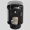 Black Kitchen Appliances Including Toaster Coffee Maker Thermos And Details