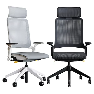 Modern office chair 3d model