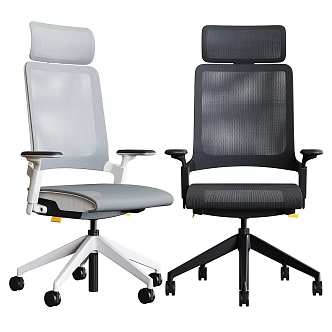Modern office chair 3d model