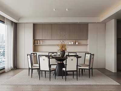 New Chinese Style Restaurant 3d model