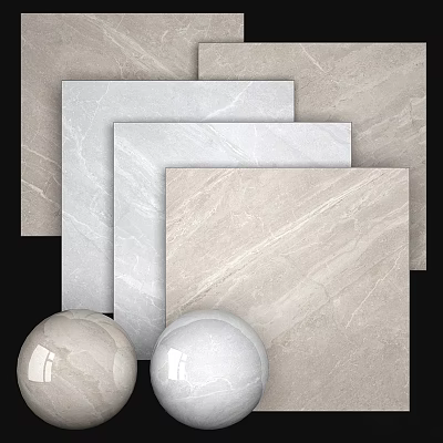 Modern Floor Tiles With Light Marble Texture For Interior Decoration Projects 3d model