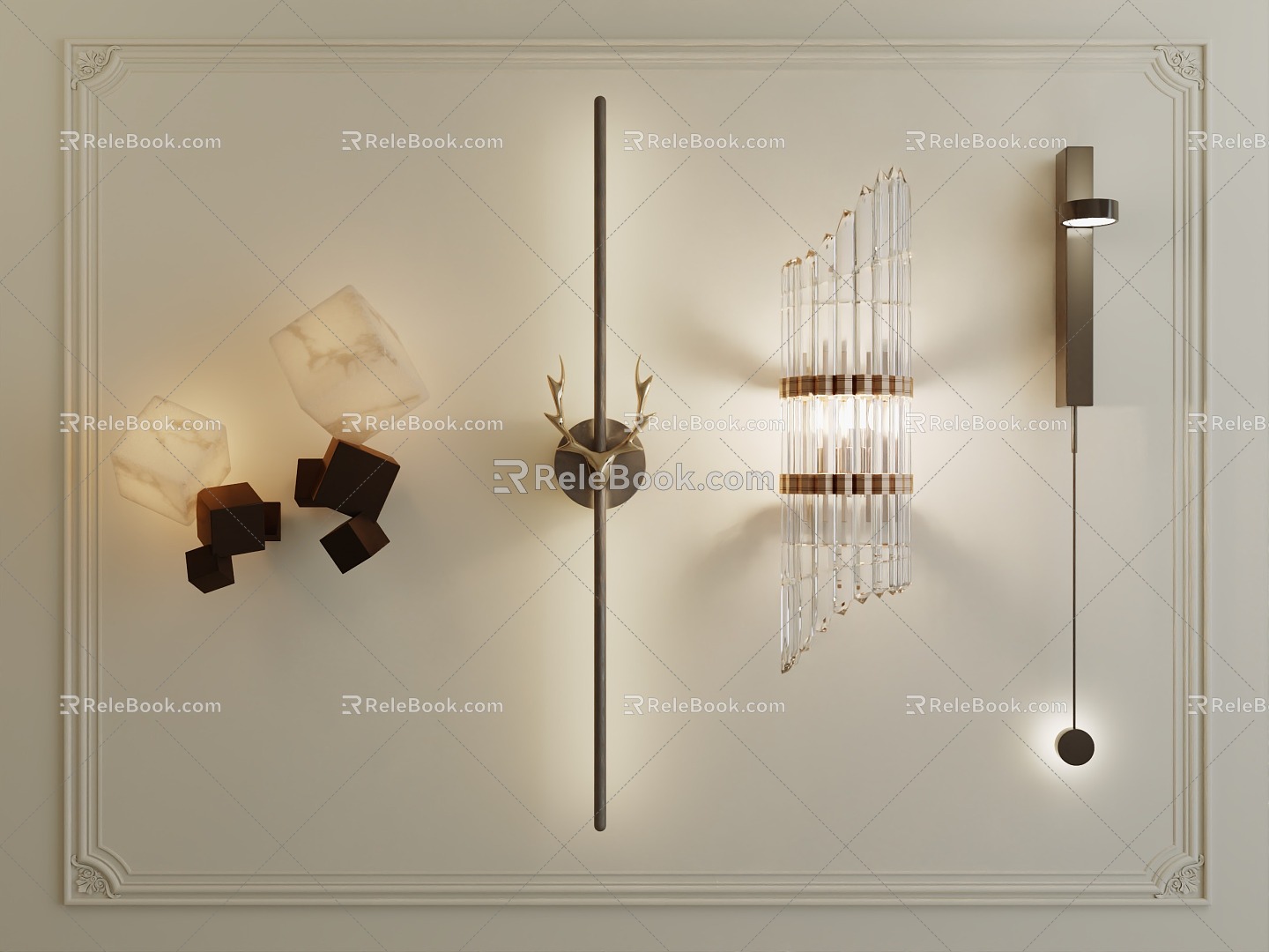 Wall lamp 3d model