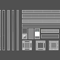 Various Modern Ventilation Grilles And Air Vents In Different Sizes And Designs