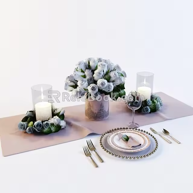 Tableware 3d model