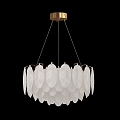 Simple Light Luxury Chandelier 3d model