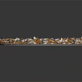 Cigarette Butts Arranged In Circular Display With No Smoking Symbol