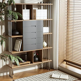 Bookcase 3d model