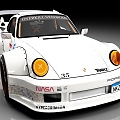 Porsche 930 sports car Racing Car Luxury Car 3d model