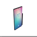 Samsung Galaxy 10 Smartphone With Gradient Color Display And S Pen Camera Module 3d model