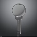 Modern SHYPIN Spherical Device With Smooth White Body And Silver Base