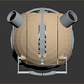 Sci-fi Capsule Space Capsule Hibernation Capsule Freezing Capsule Rest Capsule Rest Capsule 3d model