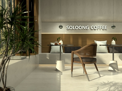 Coffee cafe coffee cafe 3d model