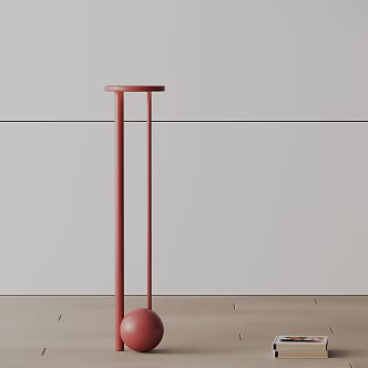 Modern floor lamp 3d model