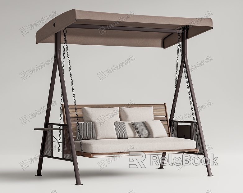 Modern Swing Chair Outdoor Swing Courtyard Swing Hanging Chair Outdoor Rocking Chair model