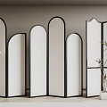 Middle Ancient Screen 3d model