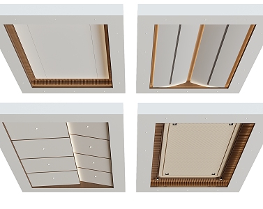 New Chinese Ceiling 3d model