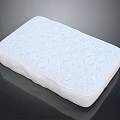 Premium White Mattress Featuring Modern Diamond Stitching And Comfortable Soft Surface