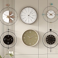 clock wall clock 3d model