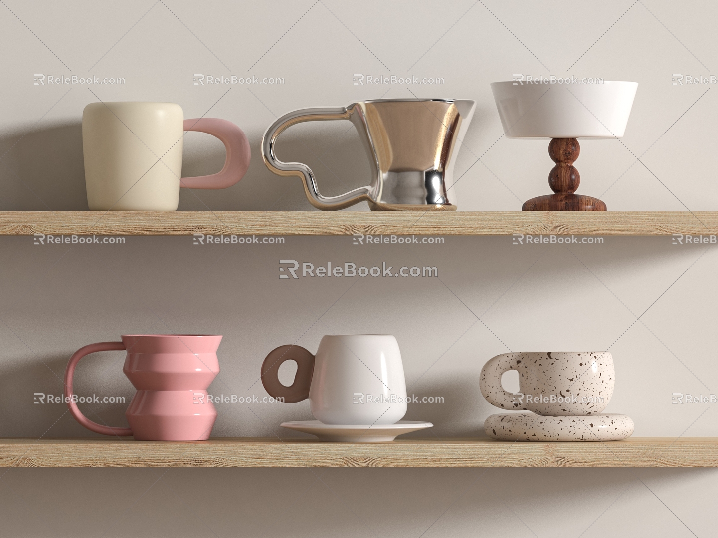 Tea Cup Mug Cup Cup Water Cup 3d model