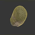 Hand Carved Natural Stone Sculpture With Intricate Spiral Patterns And Smooth Surface