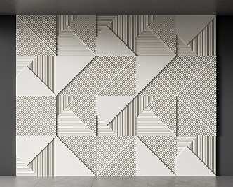 Modeling Decorative Panel Three-dimensional Wall Panel Decorative Wall Panel 3d model