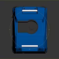 Efficient Blue Westinghouse Portable Power Generator With Wheels For Computer Use