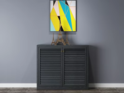 Modern Side Cabinet Cabinet 3d model Modern Side Cabinet Cabinet 3d model