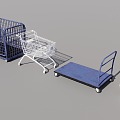 Shopping cart 3d model