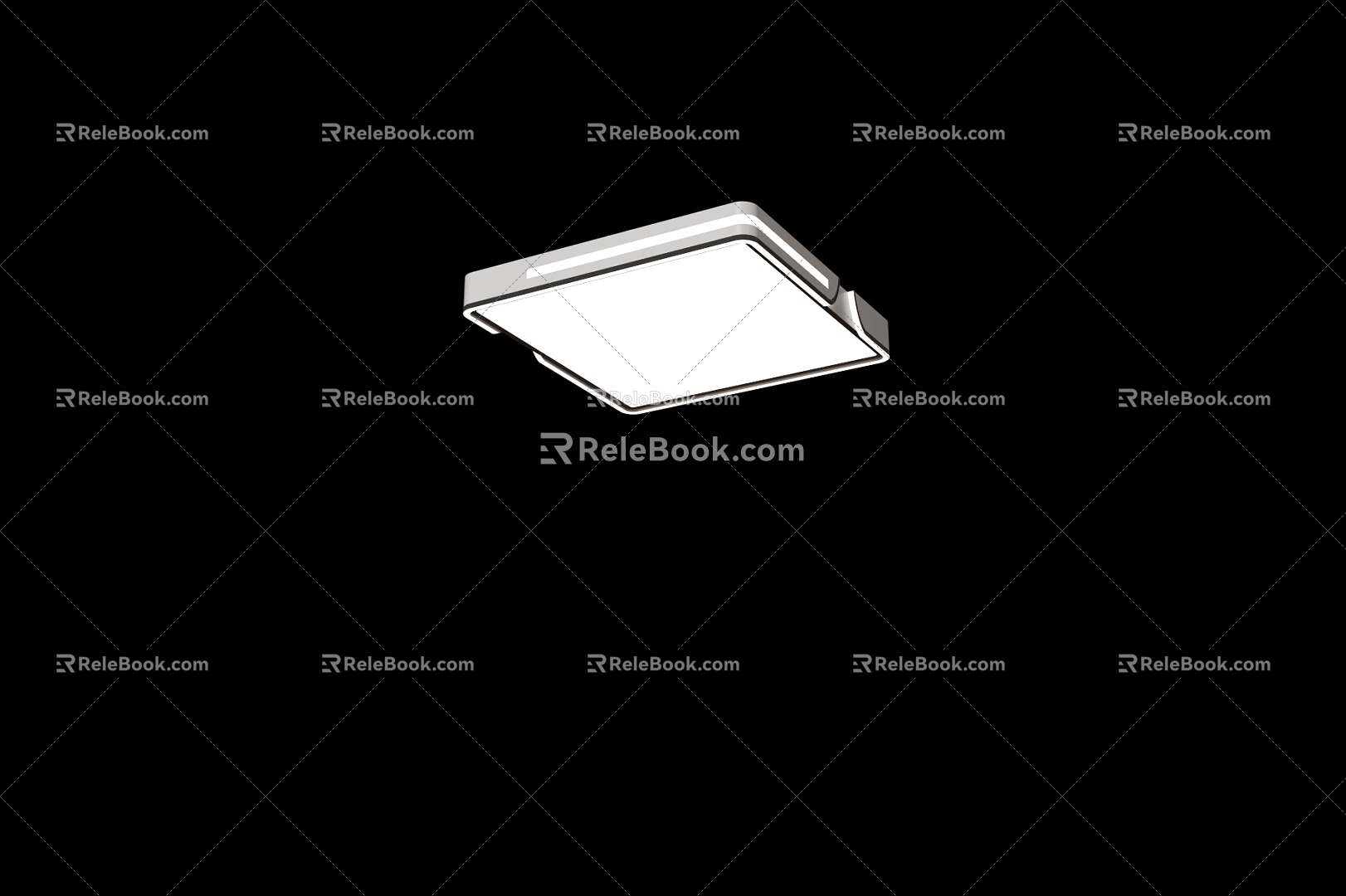 Bedroom Ceiling Light Square 2024 New Hot Lamps 3d model