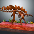 modern skeleton dinosaur skeleton dinosaur skeleton 3d model