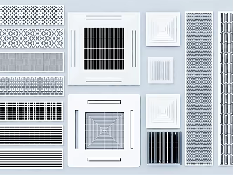 Modern Vent Pass 3d model