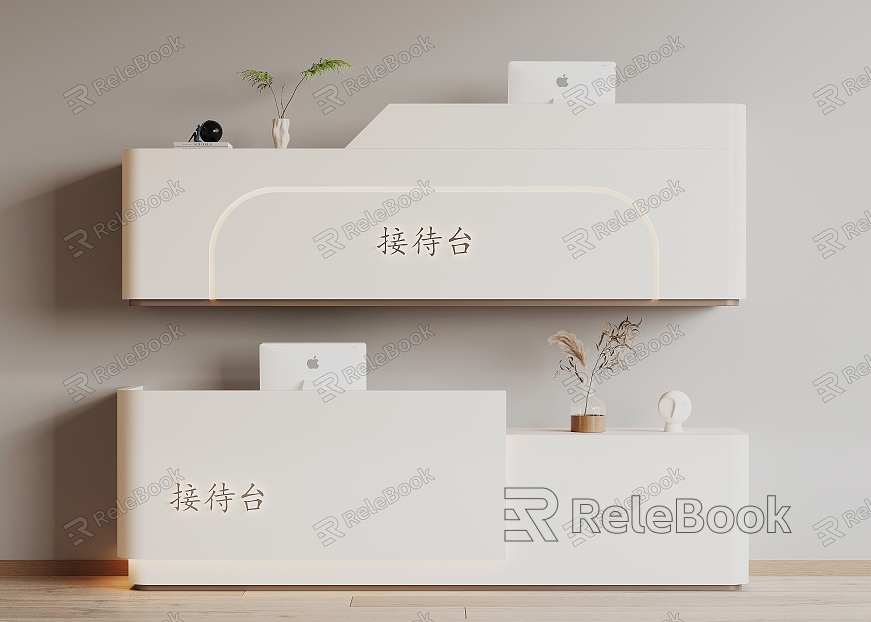 Reception Desk model