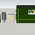 Modern Trash Bin Trash Bin Trash Bin 3d model