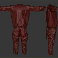 Long Sleeve Black Yellow Gradient Sweater With Camouflage Cargo Pants And Yellow Patterns