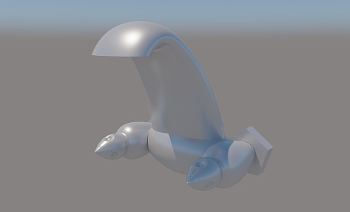 Modern faucet 3d model