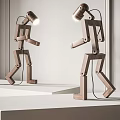Modern table lamp 3d model