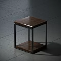 Luxury Single Chair With Wooden Seat And Metal Frame For Modern Living Space