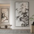 New Chinese Decorative Painting 3d model