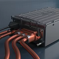 Modern motor controller 3d model