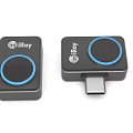 iRay USB Device With Black Design And Blue Ring For Mobile Devices
