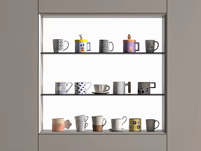 Cup Modern Cup 3d model