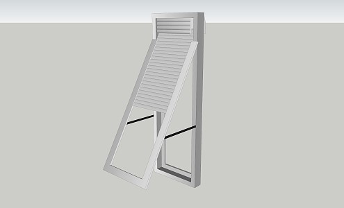 modern blinds bathroom blinds 3d model