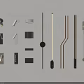 Modern Wall Lamps With Diverse Minimalist Designs For Home Interior Decor