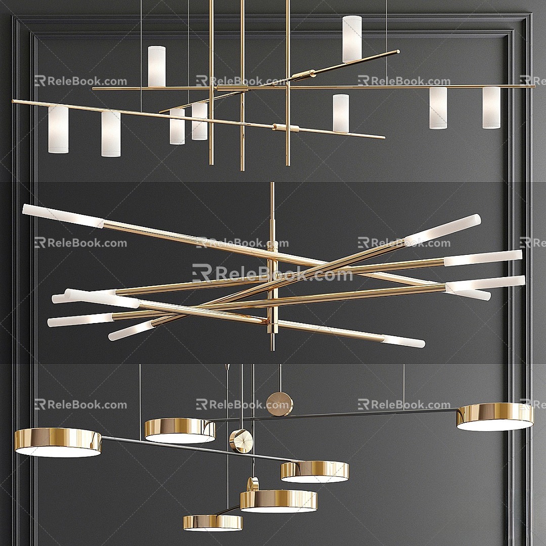 Minimalist trend chandelier model