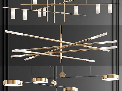 Minimalist trend chandelier model