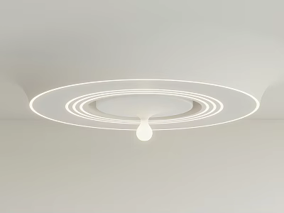 Modern ceiling arc ceiling chandelier 3d model
